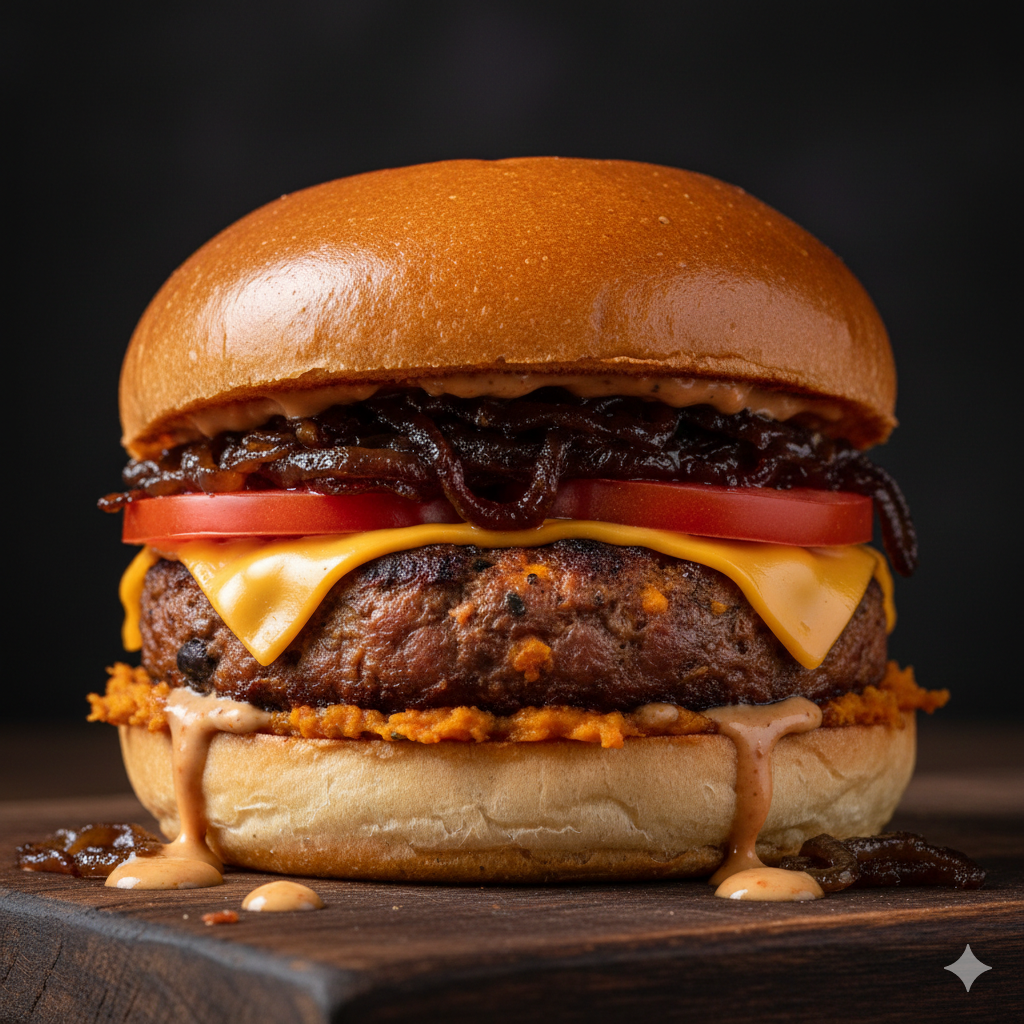 Veggy Mo's Special Burger